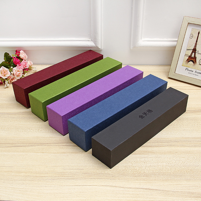 抽拉式雨伞包装盒长条形雨伞礼盒简约精品硬纸板折叠盒通用包装盒