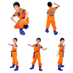Children's clothing Dragon Ball Z cosplay Sun Wukong adult Halloween costume school performance costume