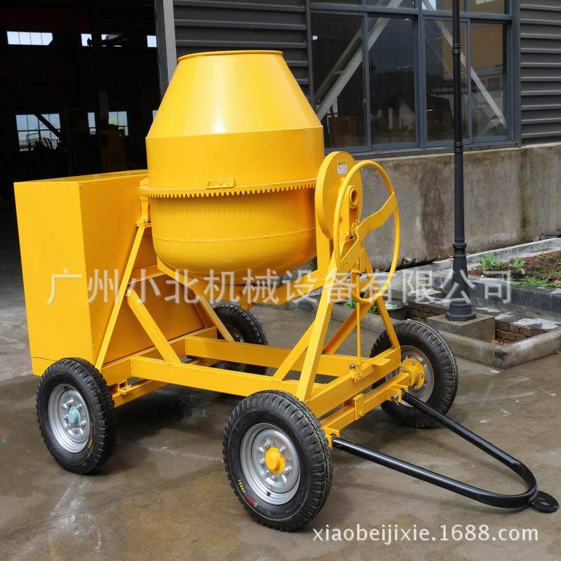700升加强型柴油混凝土四轮搅拌机 广州出口型小型移动式搅拌机