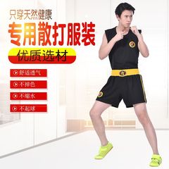 MMA training gear, mesh fighting shorts for adults and children, unisex fitness briefs, sleeveless tank tops