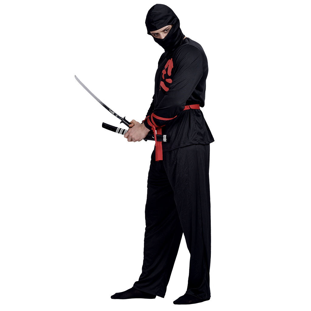 La fábrica de suministro transfronterizo de Halloween Ninja Cosplay ropa de suministro directo de fábrica se puede personalizar