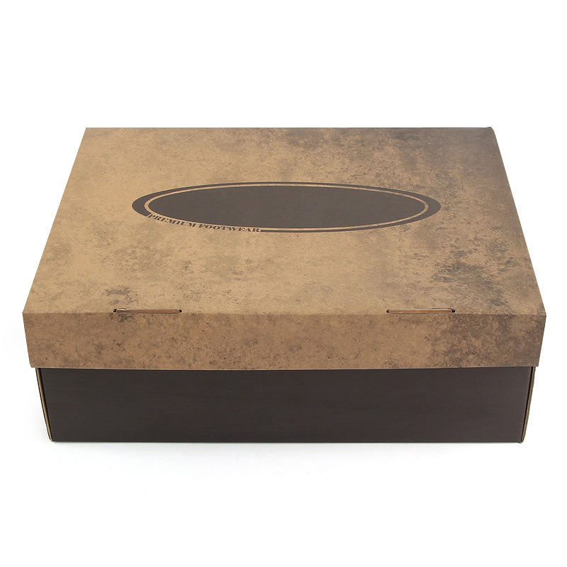 厂家直销制鞋盒  牛皮纸彩盒  飞机盒俄卡纸  进口牛皮纸系列