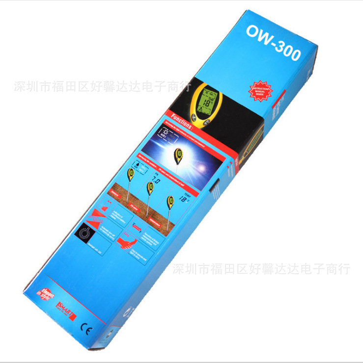 多功能测土仪 PH酸碱度 土壤温度 湿度计 光照 四合一土壤PH计