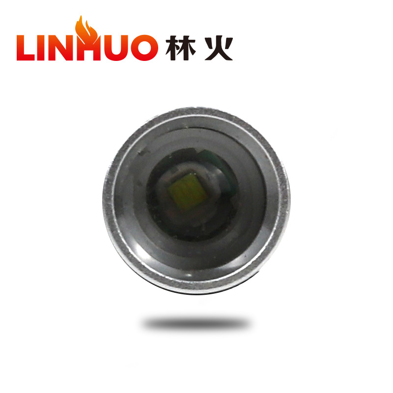 Directo de fábrica Mini en forma de pluma pequeña linterna de aleación de aluminio impermeable con soporte de pluma lámpara de regalo pequeña linterna AAA batería