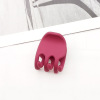 Small crab pin, matte shark, hairpins, hairgrip, hair accessory, South Korea, simple and elegant design, internet celebrity