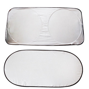 Sombrilla del coche Juego de 6 piezas recubierto de plata engrosado protección solar del coche aislamiento térmico cortina de sombrilla ventana escudo frontal Escudo