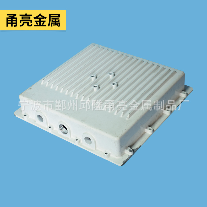宁波锌铝压铸厂铝合金散热盖 铝压铸电箱盖 铝压铸配件