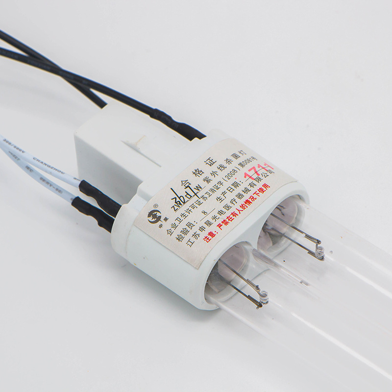 H型高强度石英紫外线杀菌灯 空气消毒机用 H型石英紫外线灯管