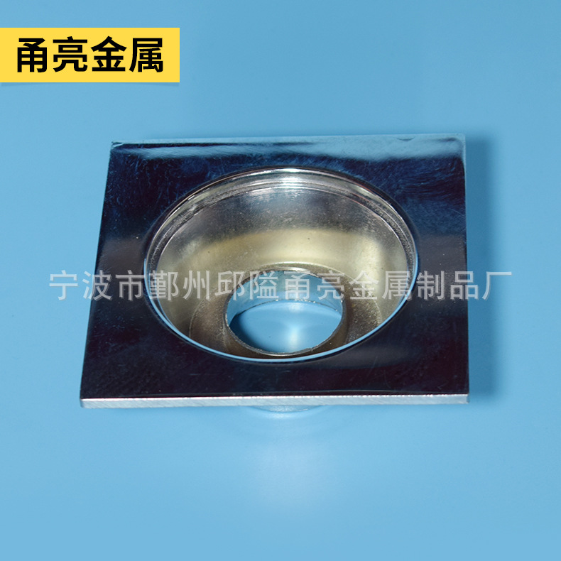 供应锌合金地漏 锌合金压铸装饰件 宁波锌合金压铸工厂