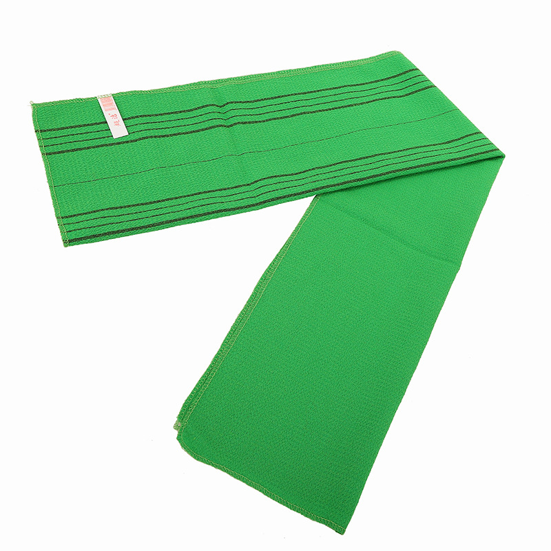 Toalla fuente de limpieza sauna Toalla de baño guantes de baño tira larga espalda frotar Toalla de baño limpieza personal barro frotar Toalla de baño