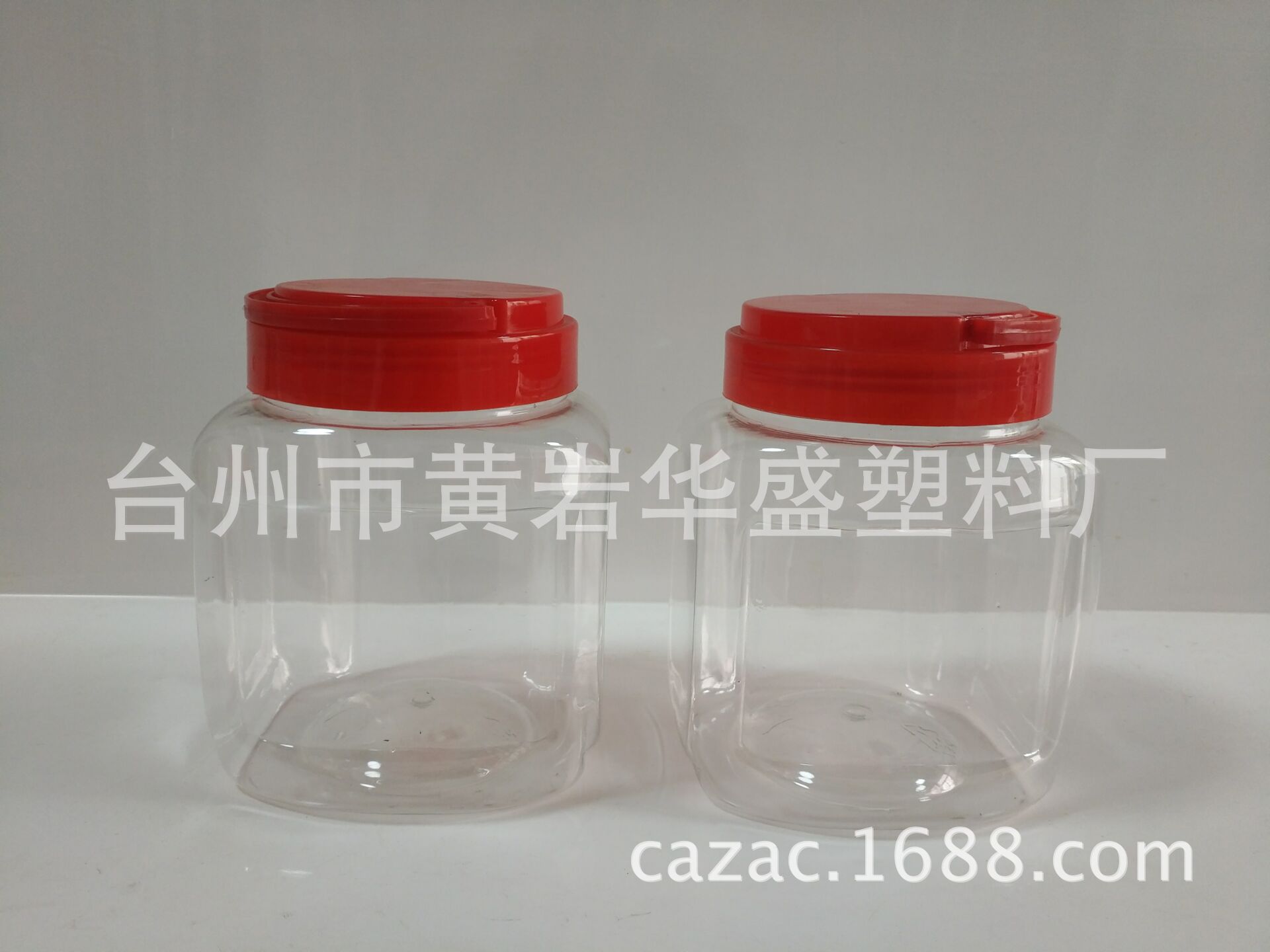 厂家直销 1100ml塑料罐 蜂蜜罐 糖果罐 pet透明密封罐 广口零食罐