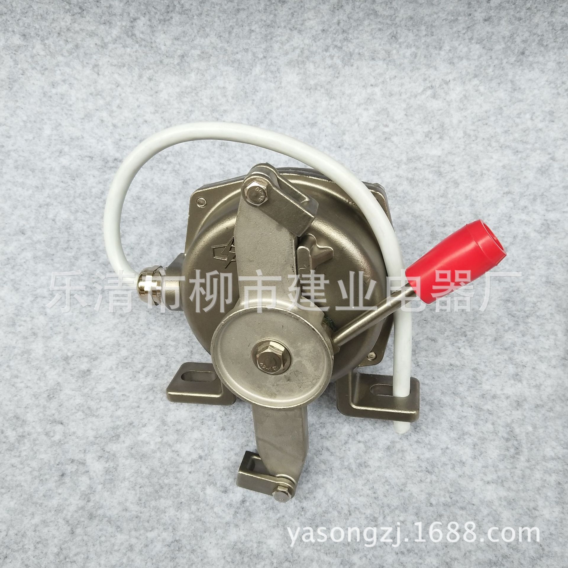 不锈钢双向拉绳开关KLT2 HFKL2-II皮带机拉绳急停拉线开关
