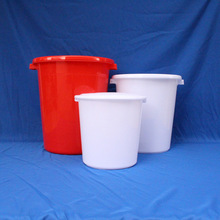 直供 150L塑料圆桶 可配盖环卫全新材料食品桶 水产养殖周转胶桶