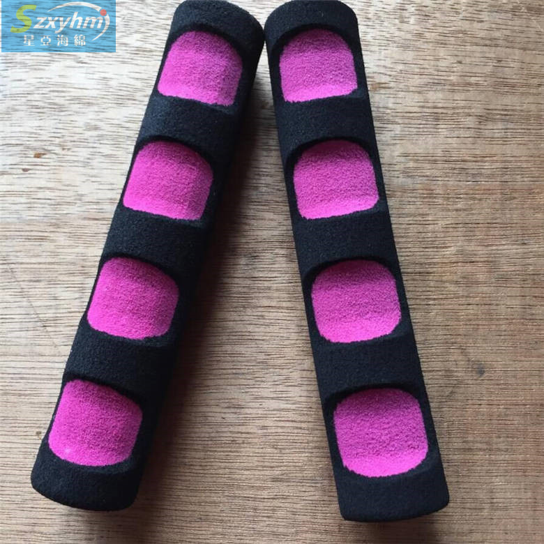 人行车闸海绵把套 NBR运动器橡塑双面光滑手把套高速路入口干套