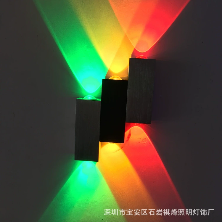 LED креативный бра, украшения для комнаты для коридора для отеля для кровати, для импорта, 6W