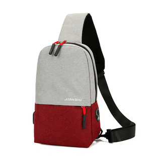 Cross-border Chest Bag Fashionable Men's and Women's Unisex Chest Satchel Large Capacity All-match Oxford Shoulder Crossbody Bag Casual Chest Bag