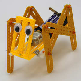 diy电动机器狗科技小制作四足机器人模型材料儿童科学科普小手工