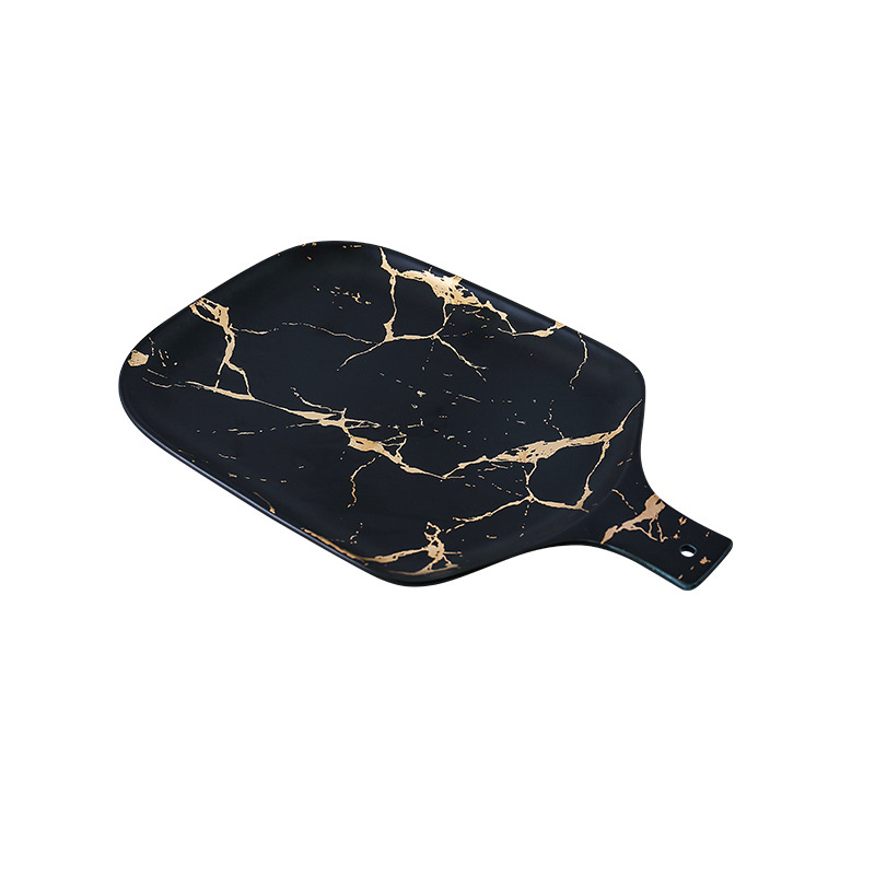 Мраморная черная маленькая хваталка