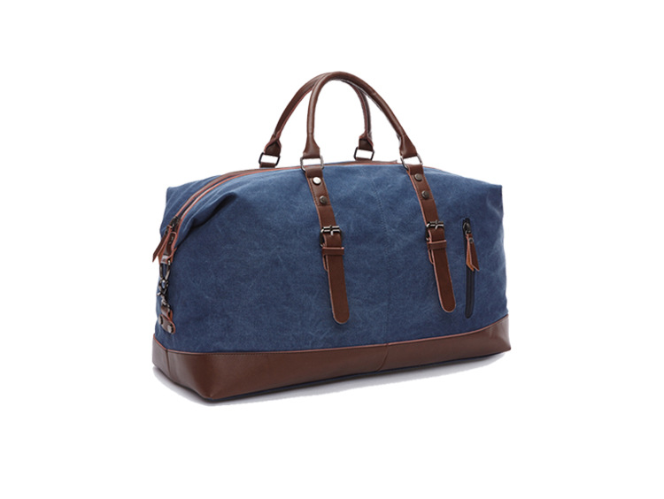 Bolsa de lona casual transfronteriza bolsa de viaje al aire libre bolsa de equipaje de gran capacidad para hombres y mujeres bolsa de mensajero portátil