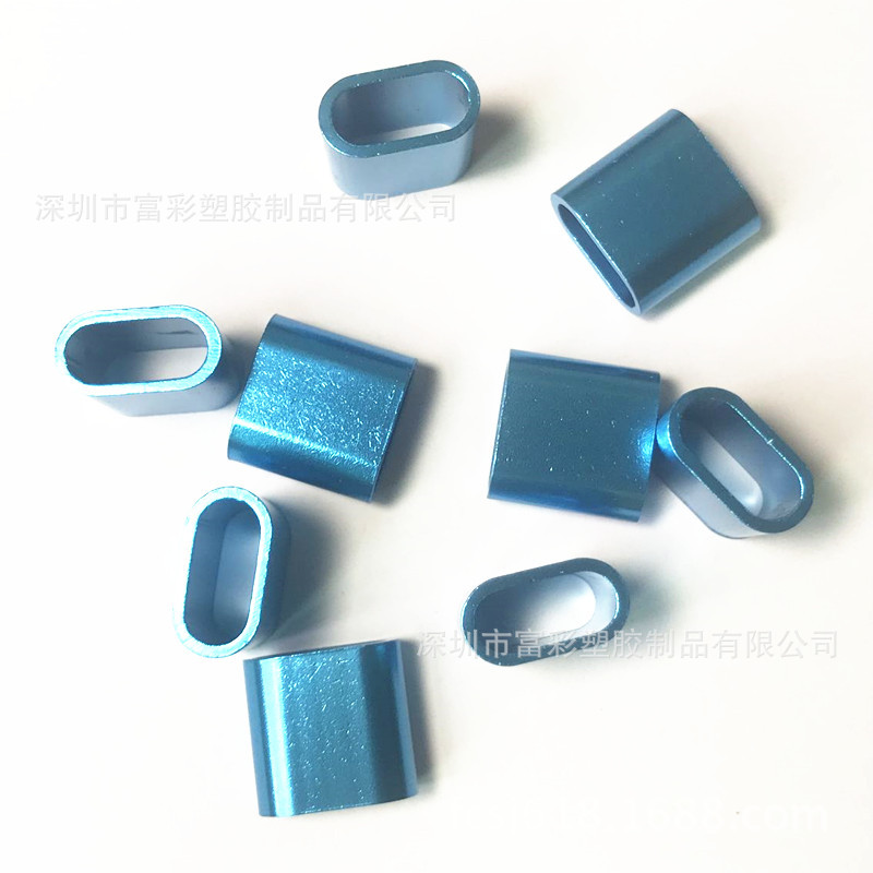 厂家直销 腕带铝扣 织带铝扣 彩带铝扣 15mm织带扣 活动束扣