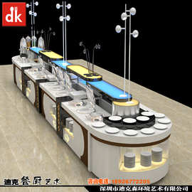 迪克森自助餐台设备制作自助餐台图片、dk系列自助餐台布菲台可移