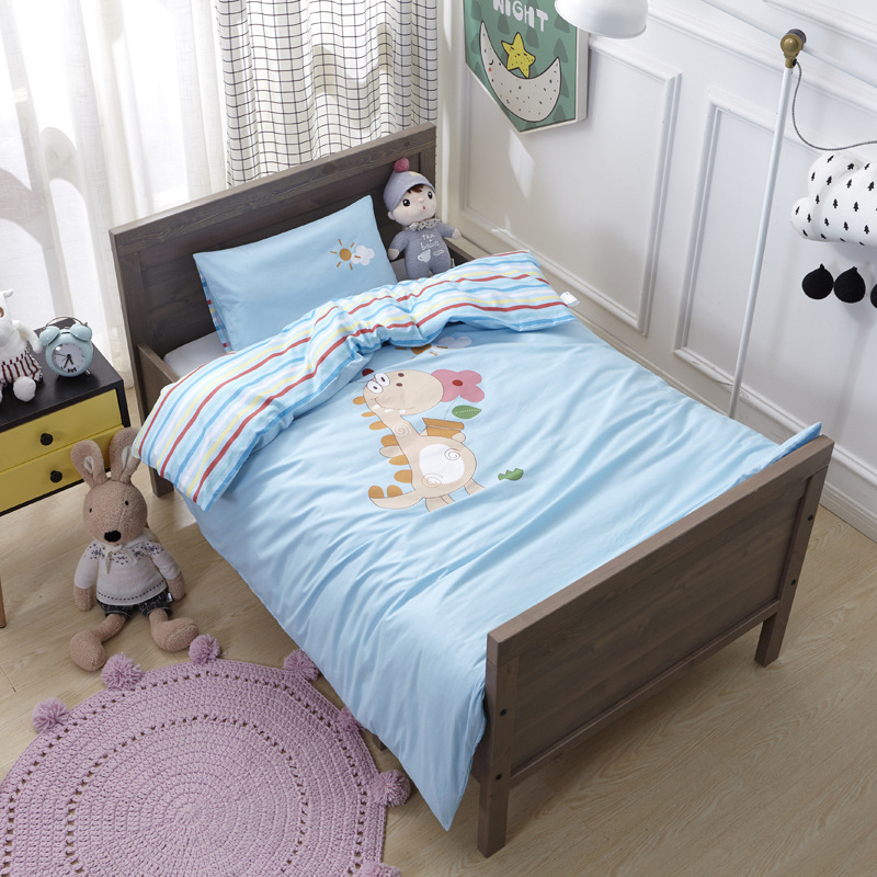 Bedruckte Winterdecke, Kinderbettwäsche-Set, Direktversand für Kindergartenkinder_voghion.com