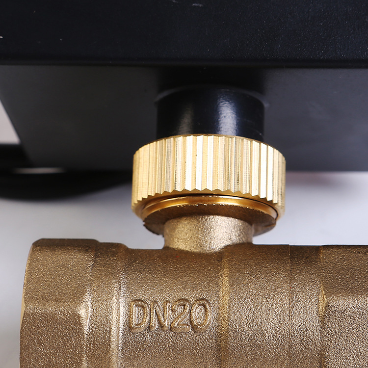 ✅DN20电动二通普通款二线一控太阳能空调风机盘管三通电动球