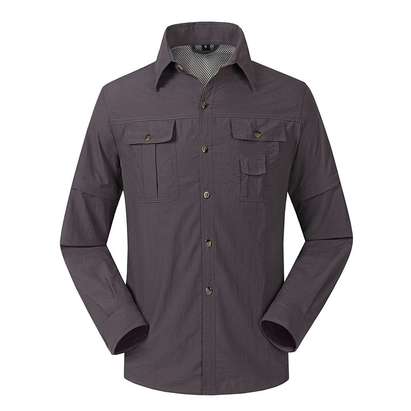 Outdoor Quick-Drying Clothes for Men and Women Couples, Breathable Quick-Drying Long-Sleeved Shirts, Removable Fishing and Travel Overalls Outdoor Quick-Drying Clothes for Men and Women Couples, Breathable Quick-Drying Long-Sleeved Shirts, Removable Fishing and Travel Overalls