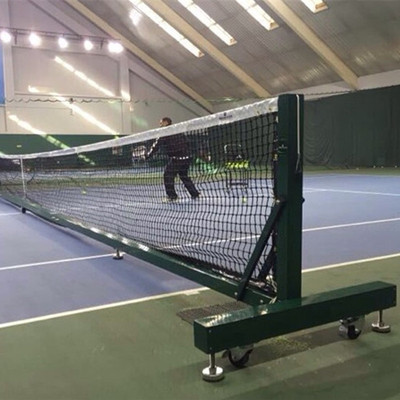 铝合金 网球场全移动网球柱 比赛型可移动式网球柱 球架 含网球网|ru