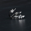 Silver ring for beloved suitable for men and women, 2023, suitable for import, simple and elegant design