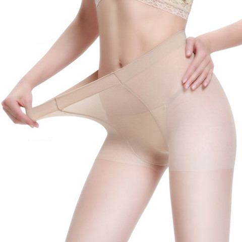 Stretchy pantyhose for large sizes, summer, thin 15D sheer, adds length and width, double-sided with reinforced section, size 19 not available