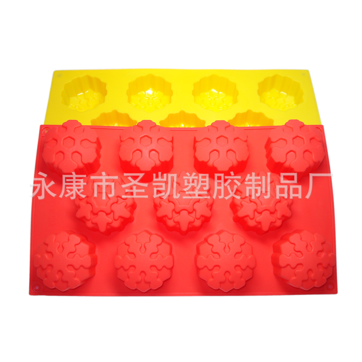 雪花硅胶蛋糕模具创意烘焙产品制品微波炉烤盘厂家直销批发
