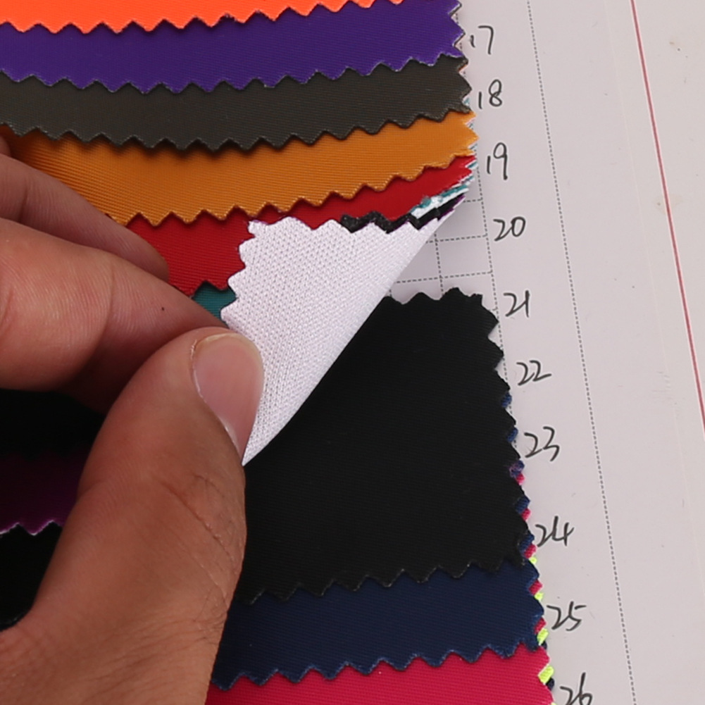 厂家直销现货 272T涤纶斜纹复合布 箱包手袋手提背包面料 印花布