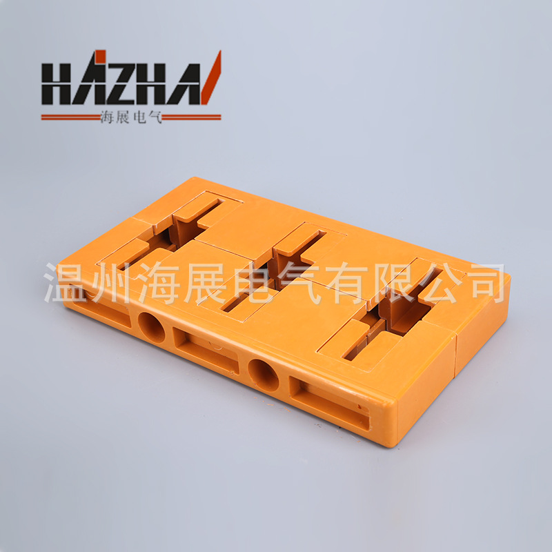 低压成套母线夹 GCK柜用三排绝缘框  相距110三线母线框 铜排夹