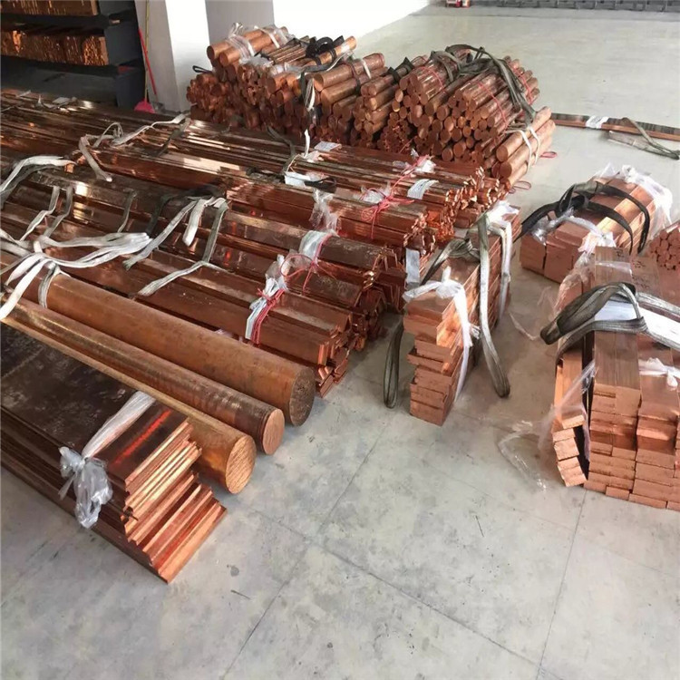 厂家T2紫铜棒 紫铜方棒 红铜棒10 15 20 25 30 45 65mm