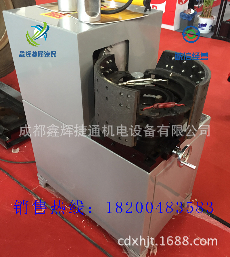 大型客货汽车制动蹄片磨片机大卡车刹车片磨床磨削机