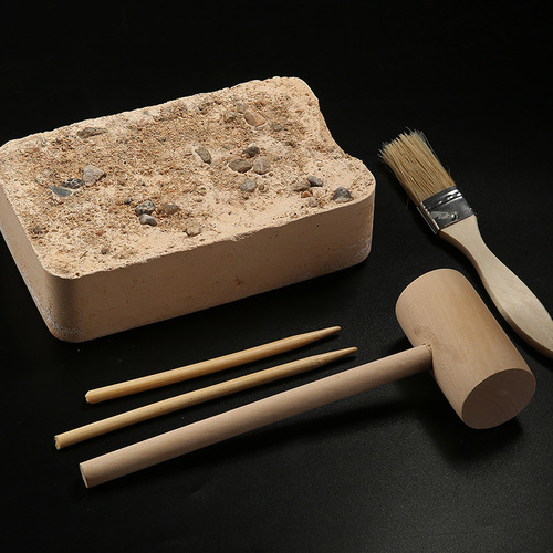 Paleontological fossils, archaeological excavation, raw stones ores, crystal stones, geological popular science, children's teaching specimen gifts