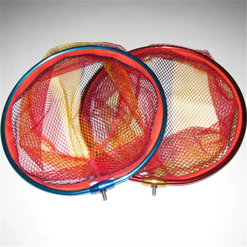 Оптовая продажа новых рыболовных снастей: головки рыболовных сетей из алюминиевого сплава с интегрированным цветным покрытием, оптом от производителя.