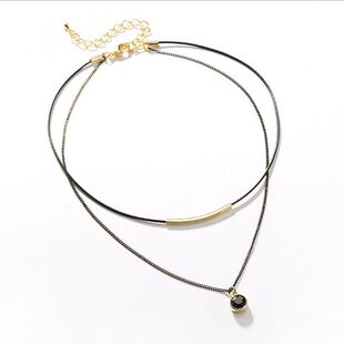 �n���p��ˮ���i��Ȧ Ůchoker�̿�Ƥ�K�i���� �18K�ʽ����