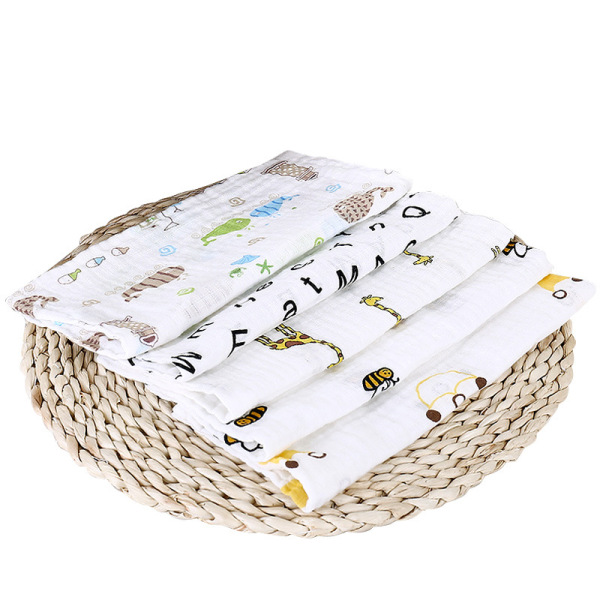 Cotton gauze children's handkerchief