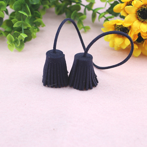 3cm Korean velvet double-headed small tassels  double roll ultra-fine fiber tassels accessories for clothing, home textiles and accessories