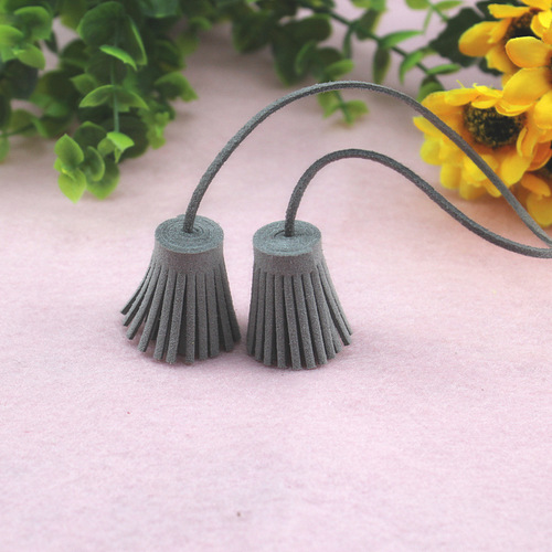 3cm Korean velvet double-headed small tassels  double roll ultra-fine fiber tassels accessories for clothing, home textiles and accessories