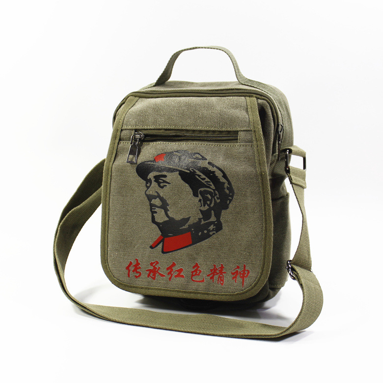 Handbag-Army green heritage 25*20cm