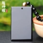 情侣款天然黑曜石项链
