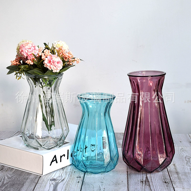 Оптовая продажа, оригами, тыква, ромб, витражная ваза, европейский стиль, домашнее гидропонное украшение, прозрачная цветочная композиция, украшения, сушеные цветы