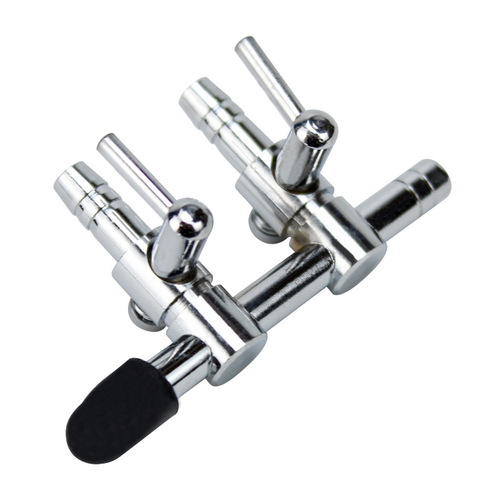 Wholesale stainless steel air volume regulator valve for aquarium oxygen pump, air control valve for fish tank air tube