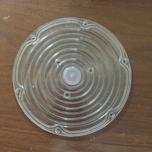 压铸飞碟灯Led塑料PC罩发光角度90度路灯工矿隧道投光灯透镜外壳