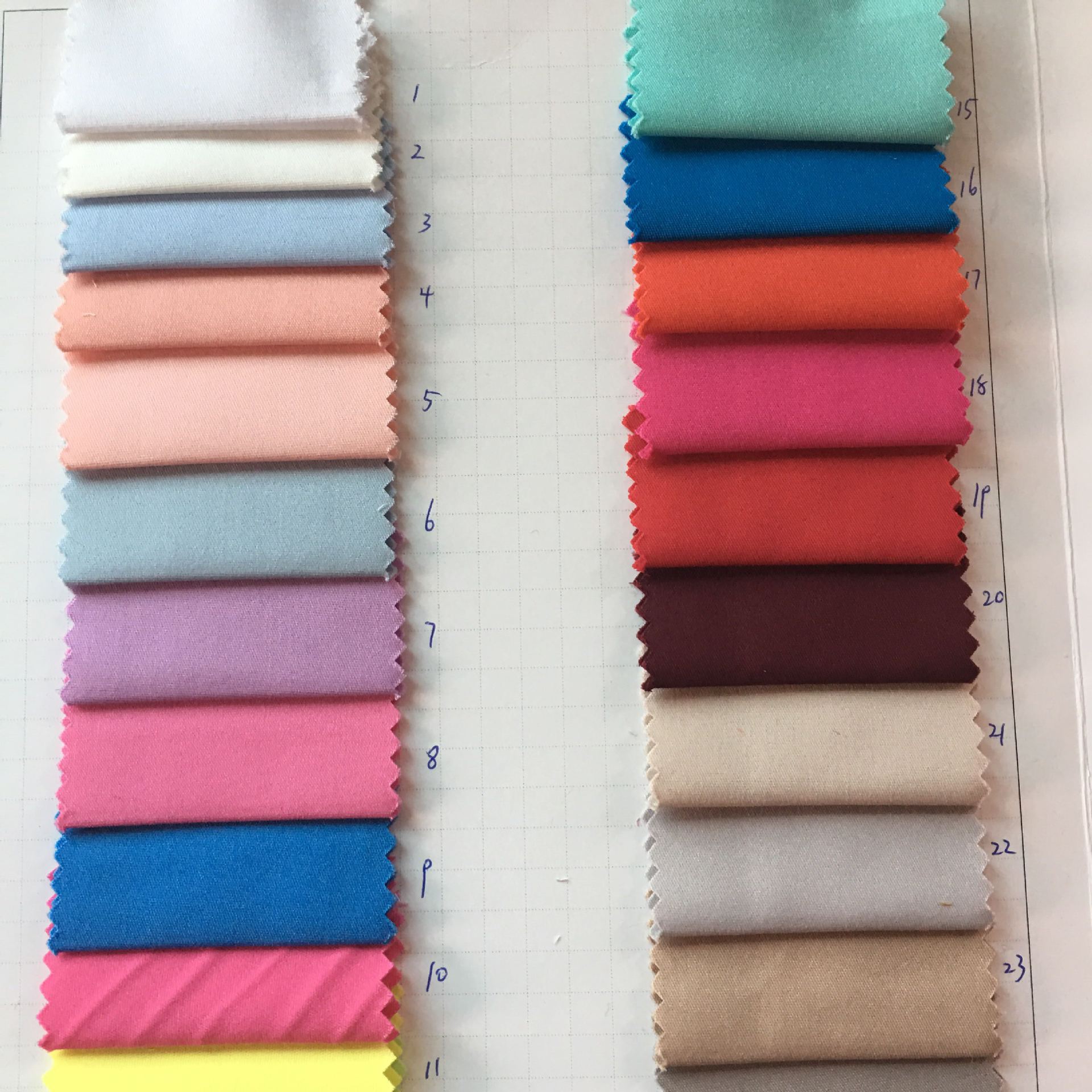 50支双层平纹棉锦弹力西装面料  春秋女装风衣 休闲裤布料