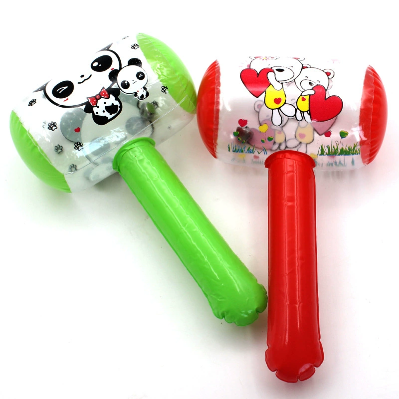 Мультяшный молоток, надувной маленький колокол с колокольчиком PVC, игрушка, антистресс