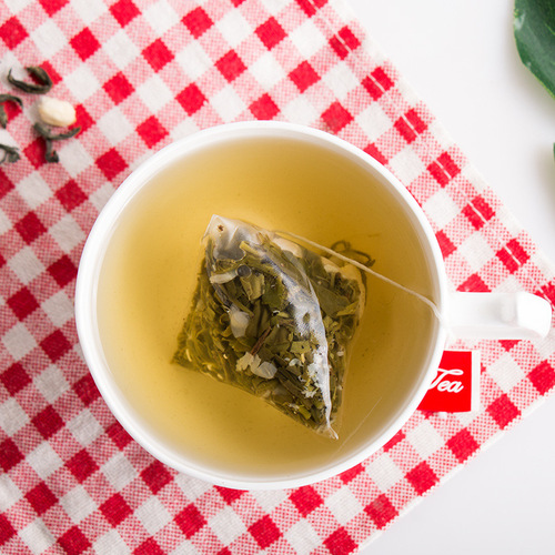 Jasmine Green Tea Triangle Bag Tea Jasmine Flower Tea Bozhou Health Tea Tea Cold Brew Jasmine Jasmine Clear Tea